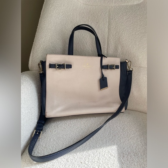 Kate Spade Black and cream bag with strap - Picture 2 of 9